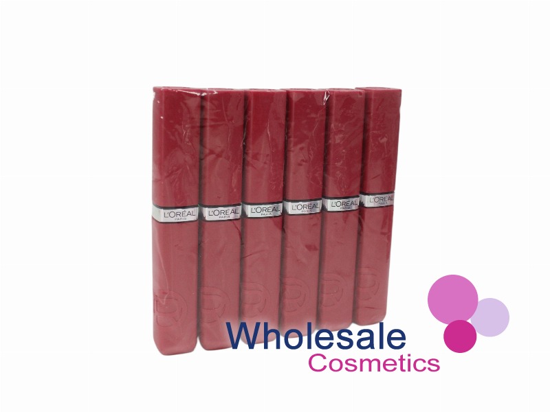 6 x L'Oreal Liquid Lipstick Matte Resistance - 245 FRENCH KISS